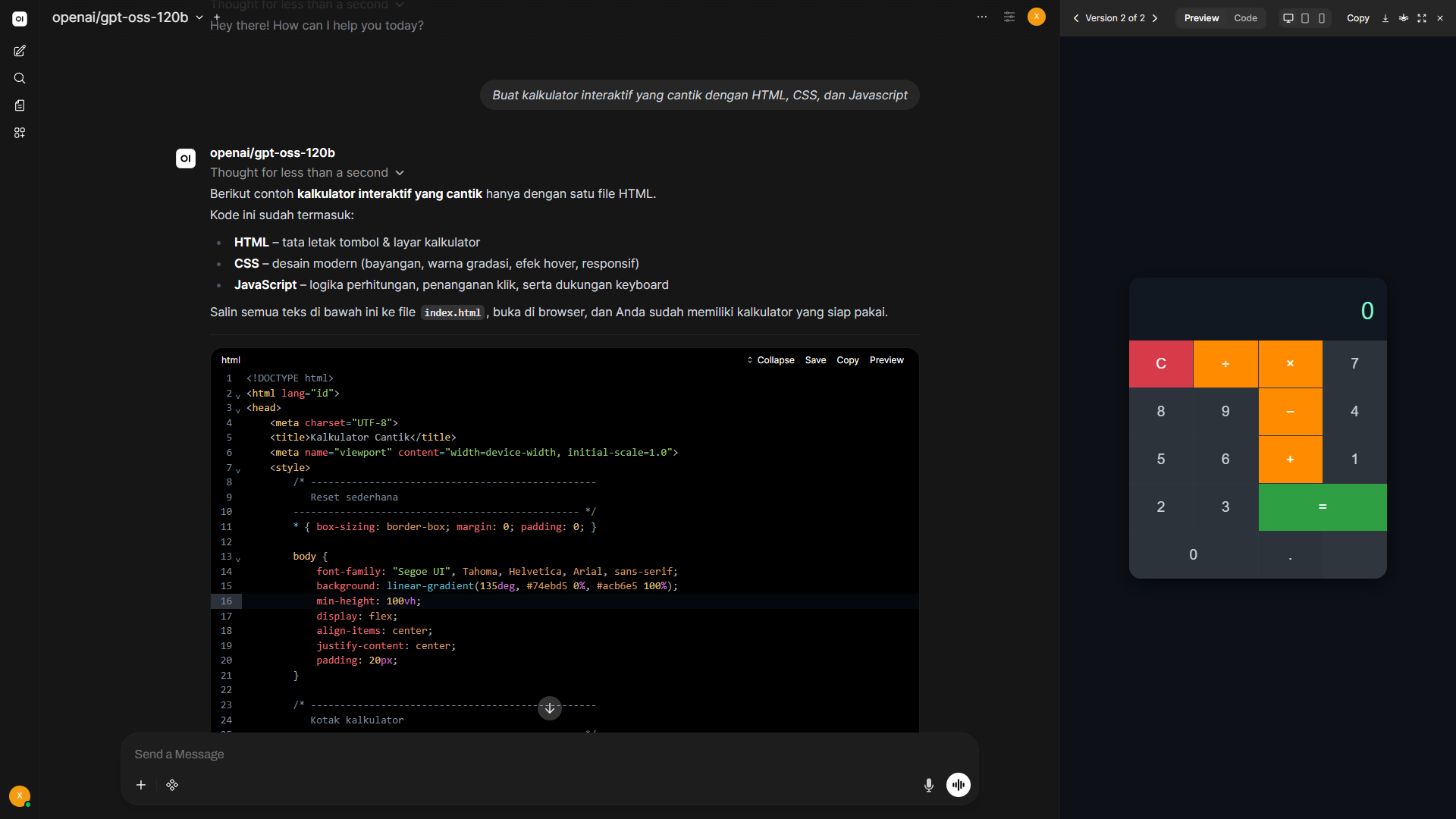 Project Open-WebUI Extended image